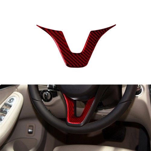 Red carbon fiber steering - fiber,