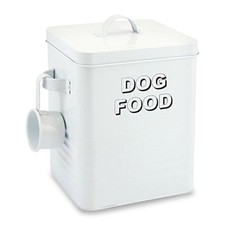Metal Dog Food Storage