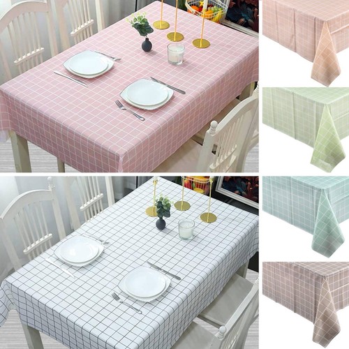 Gingham check tablecloth - check, wipe