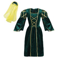 Rich tudor princess green - rich,