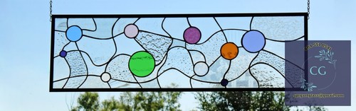 Stained window hanging panel - window,,