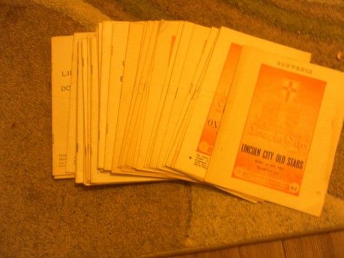 Lincoln city home programmes - lincoln,