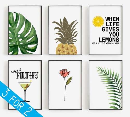 Home prints living room - home,