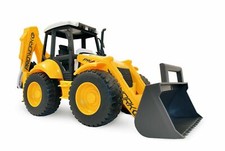 Real Looking Yellow Backhoe