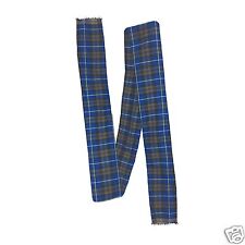 Scottish Wallace Hunting Blue Tartan Sash Burns Night Fancy Dress 6ft