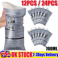 12/24Pcs Disposable Urinal Wee