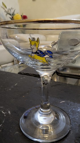 Vintage babycham glasses - vintage,