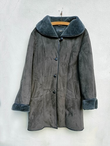 Grey faux suede - grey,