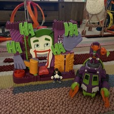 Imaginext Batman DC Super Friends The Joker Fun house Laff Factory Mattel Toy