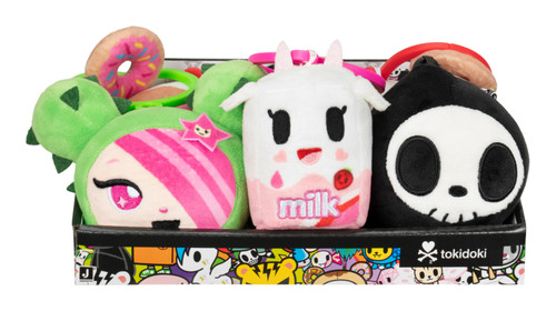 Tokidoki clip on plush - 4", clip-on
