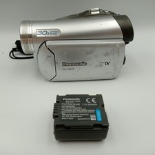 Panasonic NV-GS27EB Mini DV Camcorder 30x Optical Zoom - Tested & Working