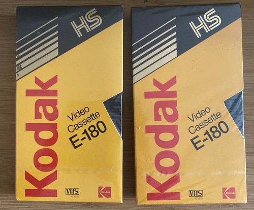 New blank kodak e180 vhs - e180,