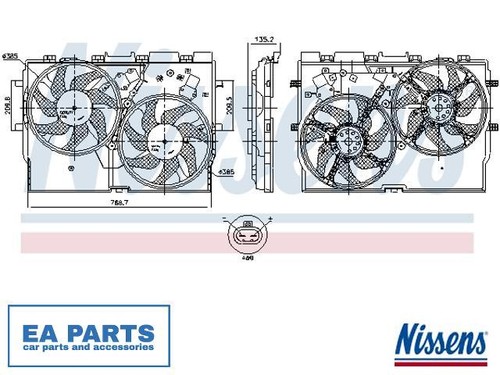 Fan engine cooling for - cooling,