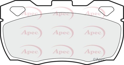Apec brake pads front - brake,