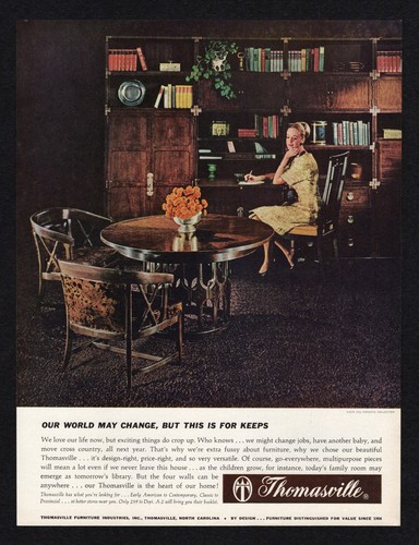 1965 thomasville furniture - 1965,