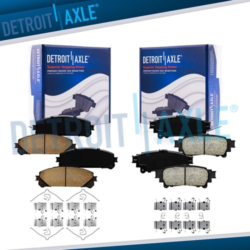 Front rear ceramic brakes pads - ceramic,