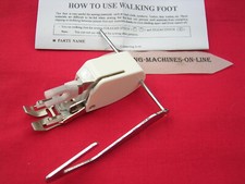 SEWING MACHINE QUILTING WALKING FOOT EVEN FEED FOOT FITS SINGER/TOYOTA LOW SHANK