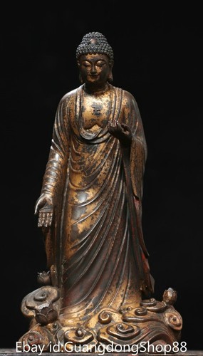 Old tibet bronze gilt - old,