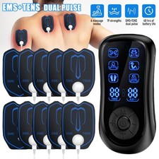 Electrical Massage Device TENS/EMS Back Full Body Muscle Stimulator Pain Relief