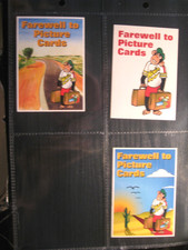 BROOKE BOND PG TIPS FAREWELL TO PICTURE CARDS (SET OF 3)