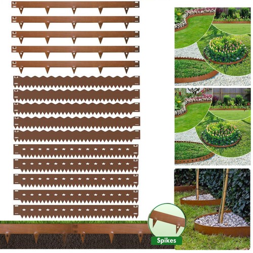 Galvanised steel lawn - 1m,