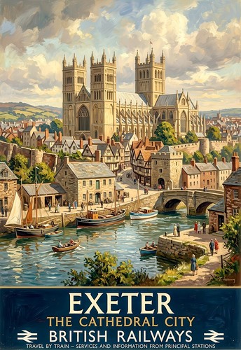 British travel poster - poster, print
