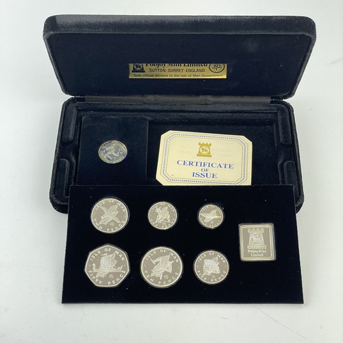 Isle man 1979 silver proof - isle,
