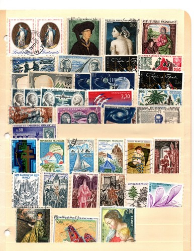 France vintage stamps - france,