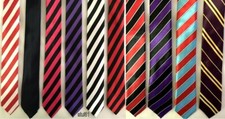 Neck Tie Striped Patterned