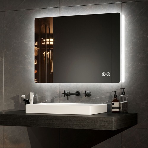 Emke bathroom mirror with led - bathroom,