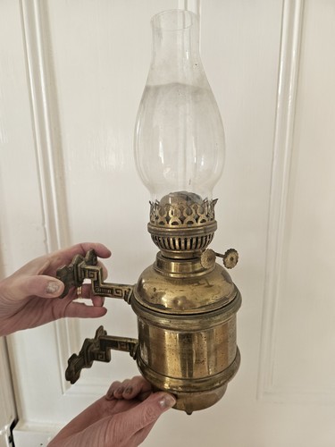 Wall mounted brass parafin - wall,