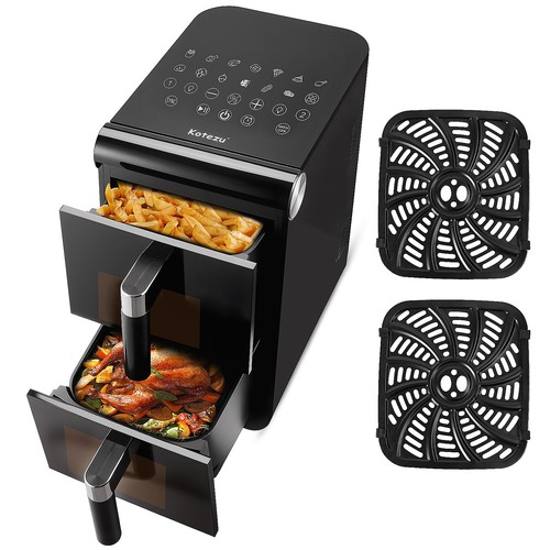 Dual air fryer 12l - air, 13