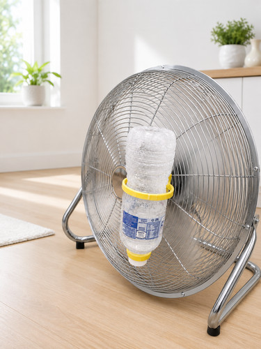 Fan cooling attachment for - cooling,