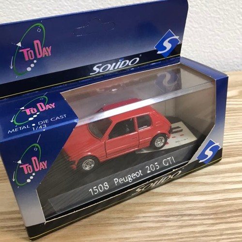 Solido peugeot 205gti - solido, red