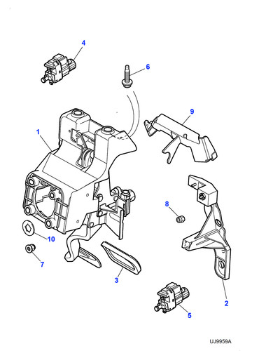 Jaguar brake stoplamp switch - jaguar,