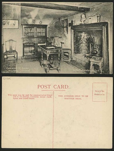 Buckinghamshire old postcard - old,