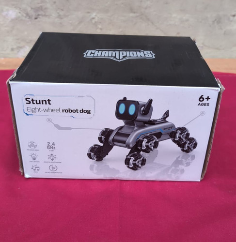 Robot dog stunt car - stunt,