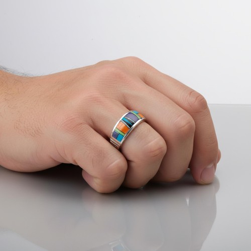Native american men silver - american, men's