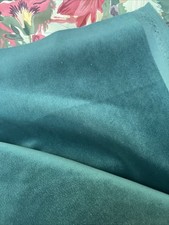 Linwood OMEGA Velvet Upholstery Fabric FR Loaf Share rockpool 3.2m  x 1.4m 