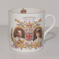 Shelly Coronation Mug - King George V, June 22nd, 1911