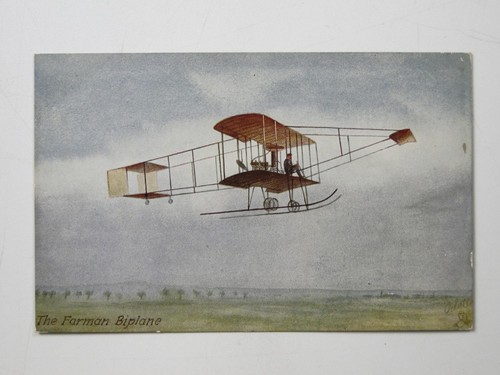 Farman biplane aviation - farman, famous