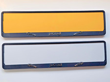 JAGUAR number plate holder frame. 2x3D Sleek, Durable & Easy to fit