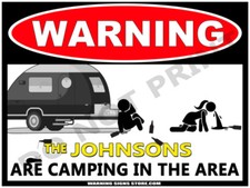 Personalized Camping Sign -