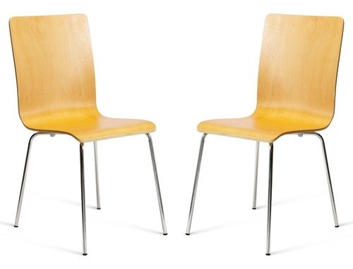 Dining chairs set natural - chairs, of