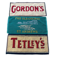 Bar Beer Towels 3 Cotton Mats