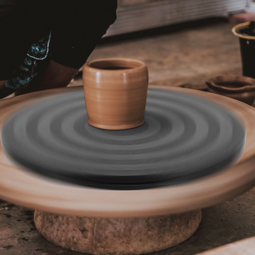Pottery wheel turntable - wheel,
