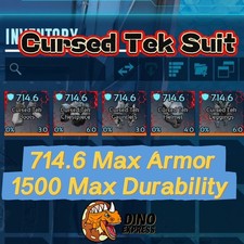 Cursed Tek Armor Suit MAX