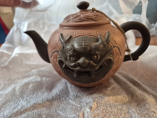 Antique chinese red clay - chinese,