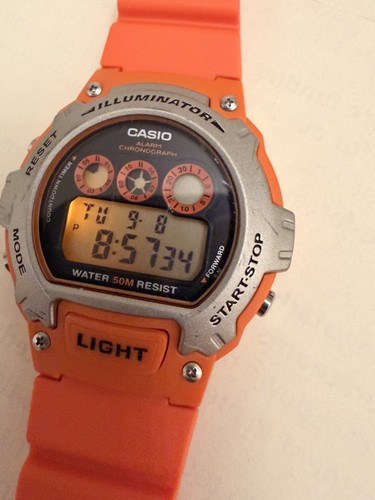 Casio 214h illuminator - casio, w-214h