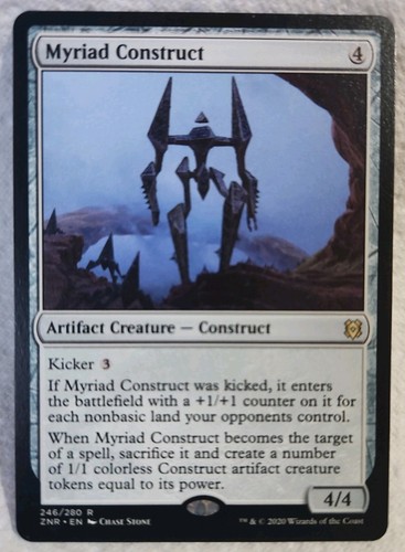 Mtg myriad construct zendikar - mtg,